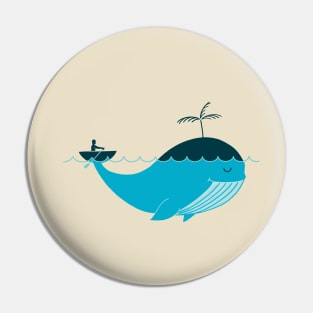 Whale navigation Pin