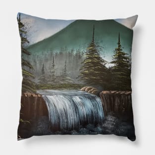 Blue Ridge Falls Pillow