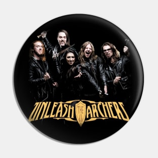 UNLEASH THE ARCHERS BAND Pin