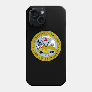 U.S. Department of the Army Emblem Phone Case