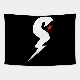 teepublic sunflow logo star Tapestry