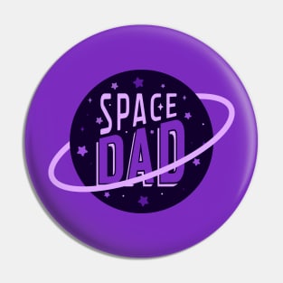 Shiro is the Space Dad Pin