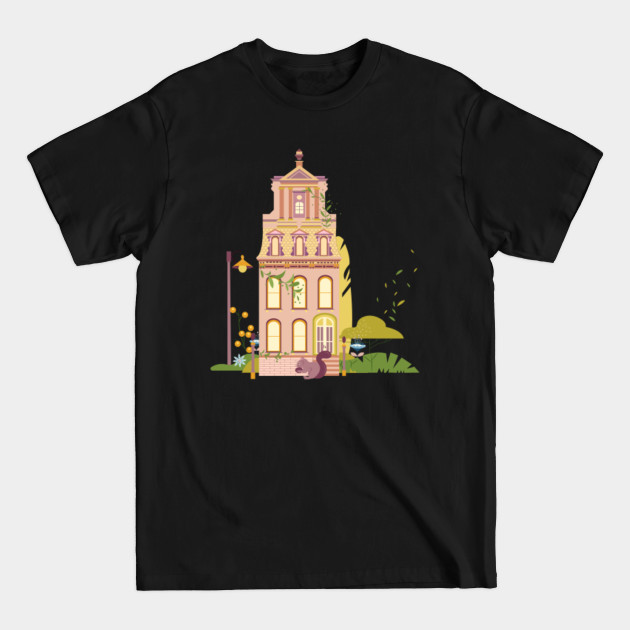 Discover Cute Old House - House - T-Shirt