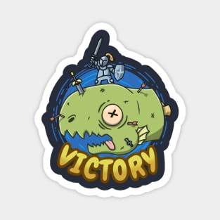 victory knight Magnet