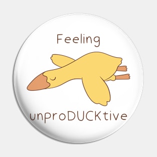 Unproducktive Pin