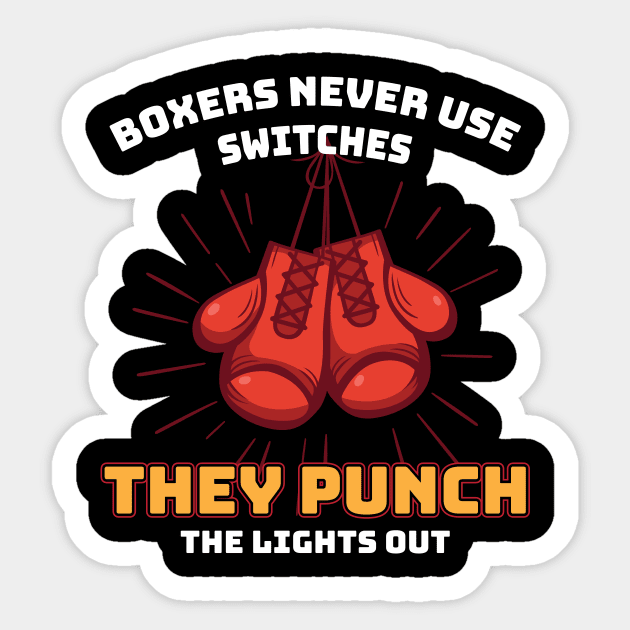 Boxing Gloves And Text Knock Out. Boxing Emblem Label Badge T