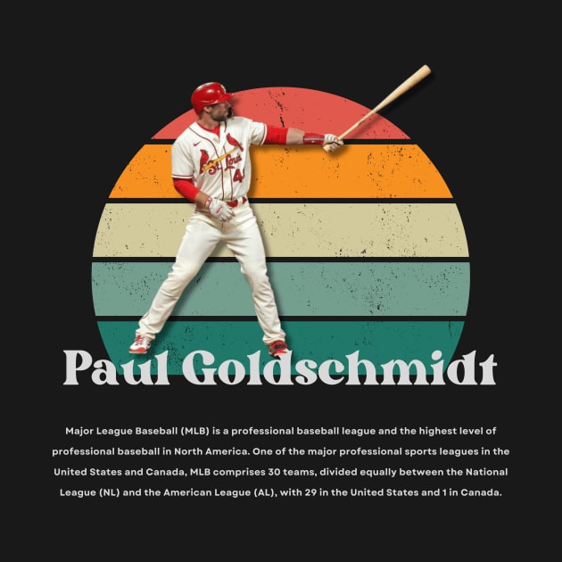 Paul Goldschmidt Vintage Vol 01 by Gojes Art