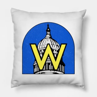 Defunct Washington Senators Baseball Pillow