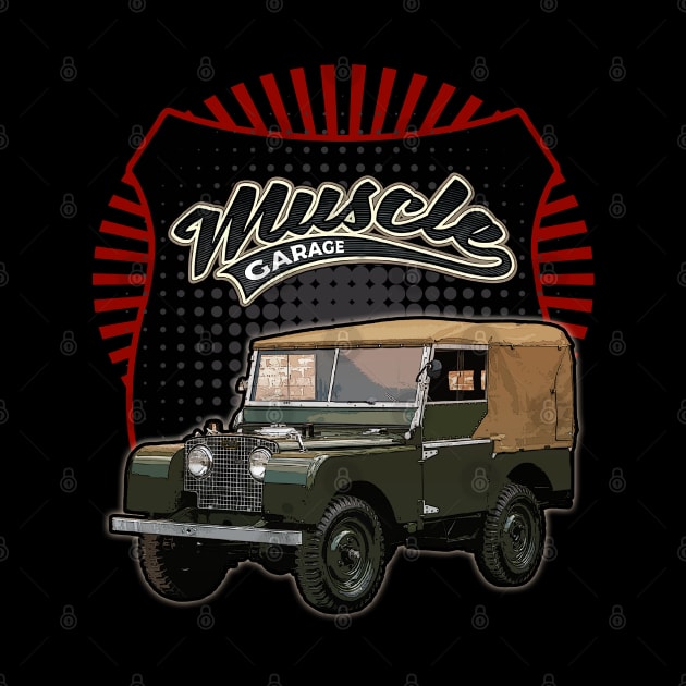 Land Rover Defender 1948 car muscle by JocelynnBaxter