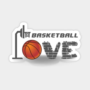 I love Basketball Magnet