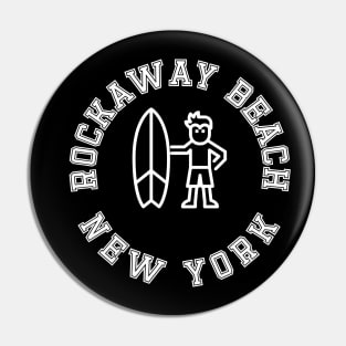 Rockaway Beach (Dark Colors) Pin