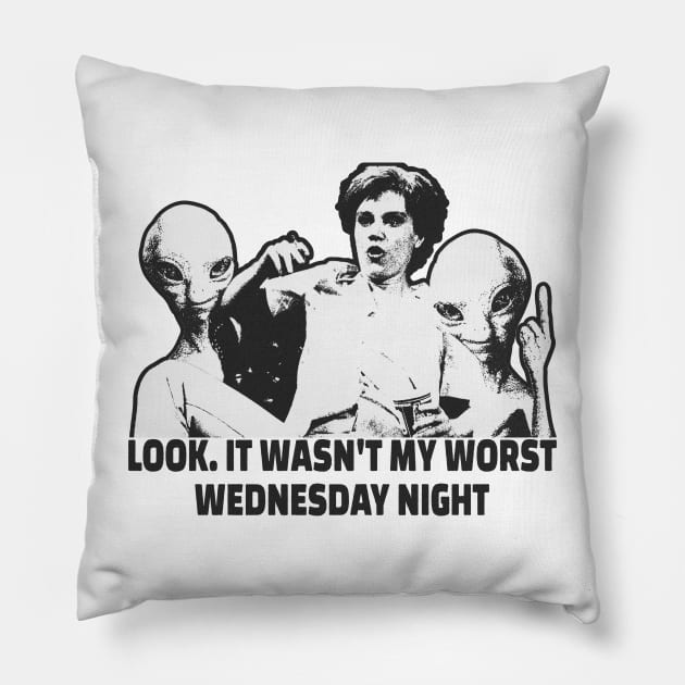 Kate Mckinnon - SNL Alien Pillow by BrutalGrafix Studio