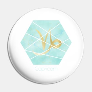 Capricorn zodiac sign Pin