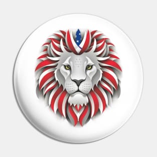 American lion Pin