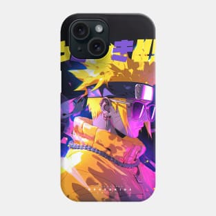 SHONEN HERO´S 🔵🟠 DRIP SHINOBI BOSS 🟠🔵 WEEKLY JUMP Phone Case