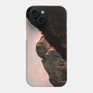 Red Sunset on Rocky Mountain Phone Case