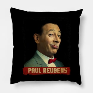 Retro Style \\ Paul Reubens Pillow