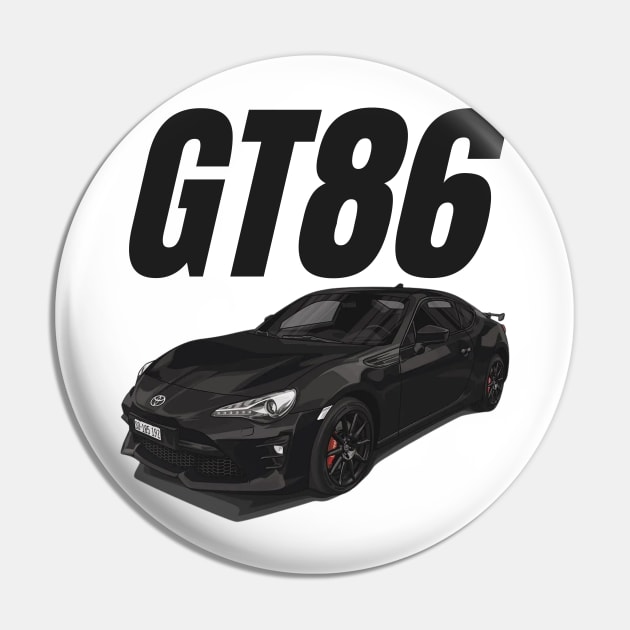 GT86 Pin by MOTOSHIFT