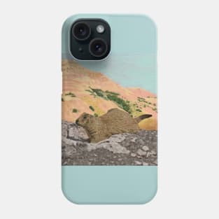 Prairie Dog Mountain painting Phone Case