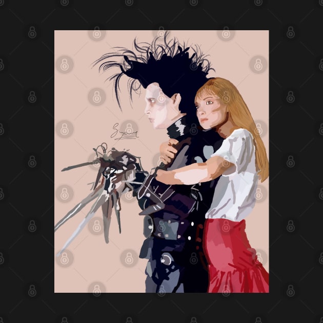 Edward Scissorhands 1990 by suzannenessi