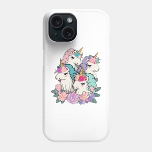 A Blessing Of Unicorns Phone Case
