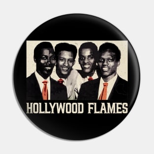 Classic Crooners The Flames Forever Pin