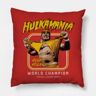 Hulk Hogan Hulkamania Shirt Rip Pillow