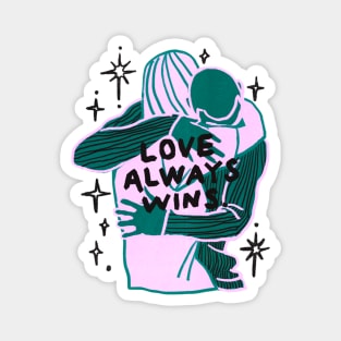 Love Always Wins (Light) Magnet