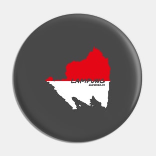 MAP OF LAMPUNG INDONESIA Pin