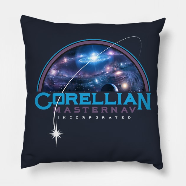 Corellian Masternav Pillow by MindsparkCreative