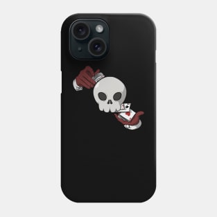 Poker skull Phone Case