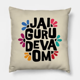 Jai Guru Deva Om 2 Pillow