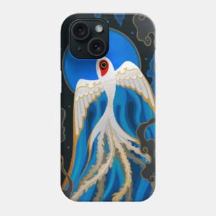 Moon bird Phone Case