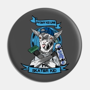 Skater Kid Pin