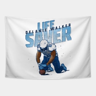 Delanie Walker Tennessee CPR Touchdown Celebration Tapestry