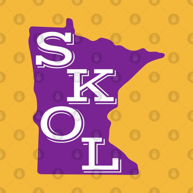 Minnesota Vikings SKOL! by SiebergGiftsLLC