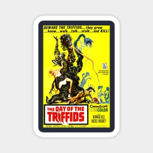 Classic Science Fiction Movie Poster - Day of the Triffids Magnet