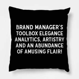 Brand Manager's Toolbox Elegance Analytics, Artistry Pillow