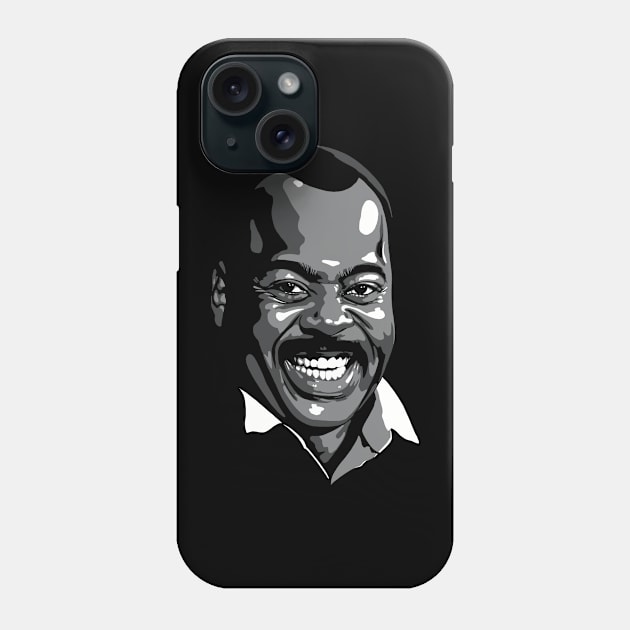 Reginald VelJohnson greyscale Phone Case by @johnnehill