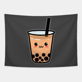 Cute Boba Tapestry