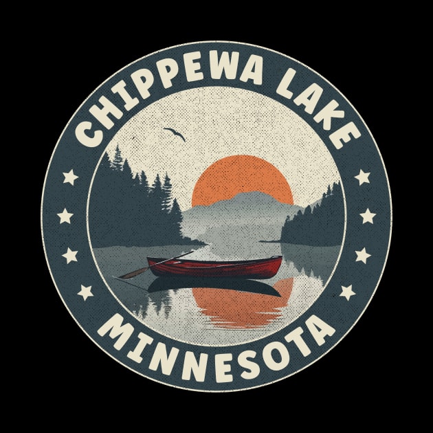 Chippewa Lake Minnesota Sunset by turtlestart