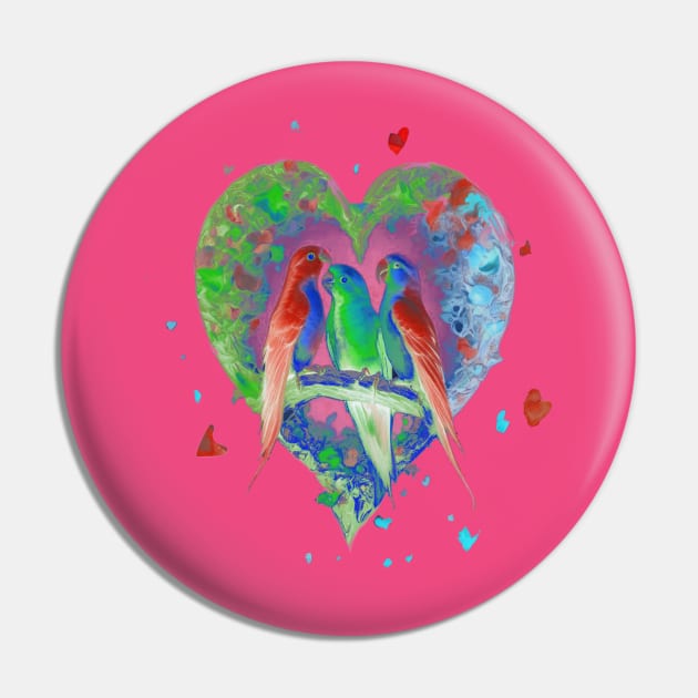 Valentine’s Day and Galentines day lovebirds Pin by sailorsam1805