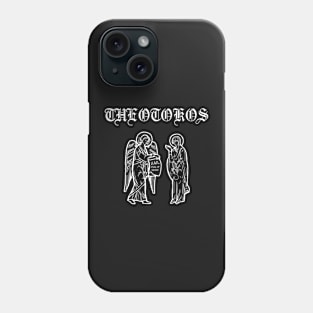 Theotokos Mary Mother of God Gothic Phone Case