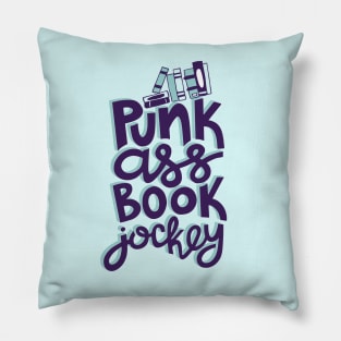 Punk Book Jockey - Parks and Rec Pillow