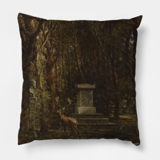 Cenotaph to the Memory of Sir Joshua Reynolds by John Constable Pillow