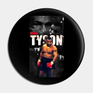 The Champ Mike Tyson Pin