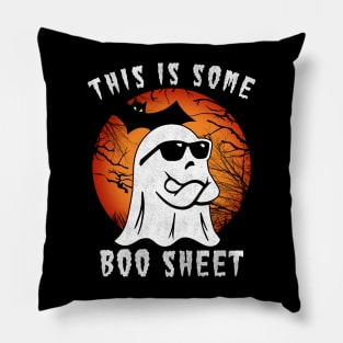 This Is Some Boo Sheet Halloween Ghost Funny Gift Men Women Pillow