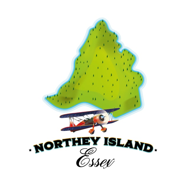 Northey Island Essex Map by nickemporium1