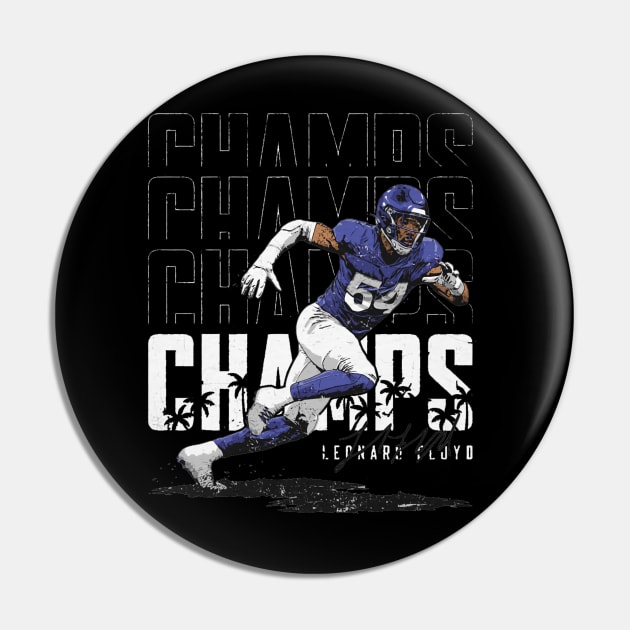 Leonard Floyd Los Angeles R Champs Pin by MASTER_SHAOLIN