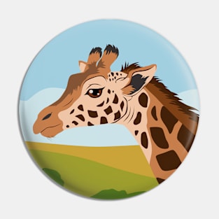 Giraffe Pin